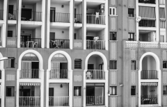 Panal monocromo arcos